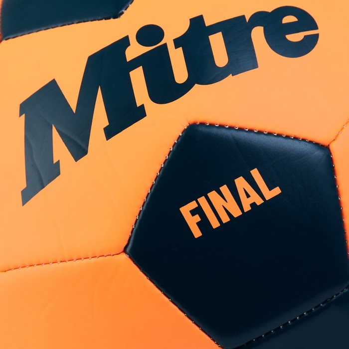 MITRE FINAL FOOTBALL ORANGE / GREEN - SIZE 5