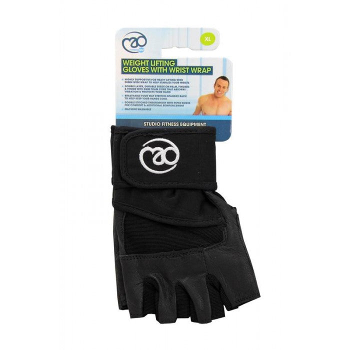 FITNESS MAD WT.LIFTING GLOVE + WRIST WRAP