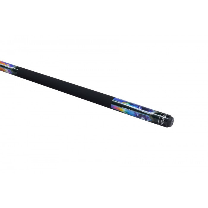 POWERGLIDE POOL CUE PSYCHEDELIC 2 PIECE 10MM