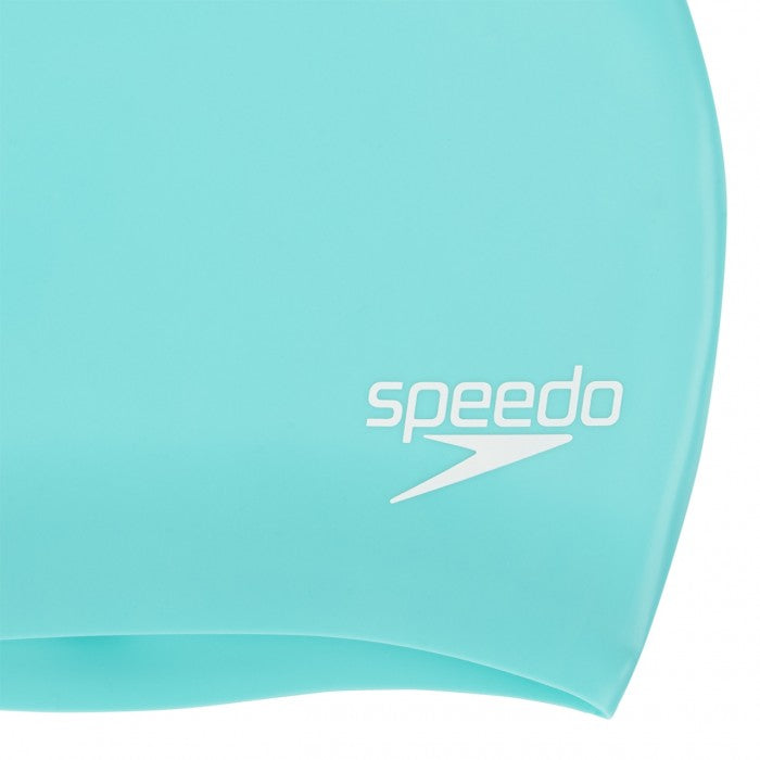 SPEEDO SWIM CAP LONG HAIR ADULTS GREEN