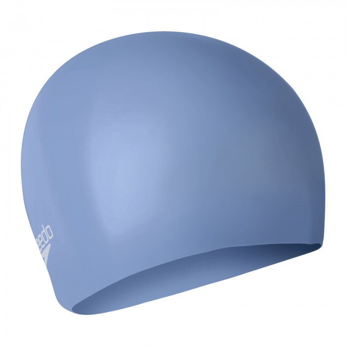 SPEEDO SWIM CAP LONG HAIR ADULTS BLUE/PURPLE