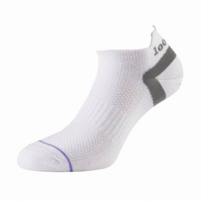 1000 MILE MENS TRAINER LINER WHITE 1548W
