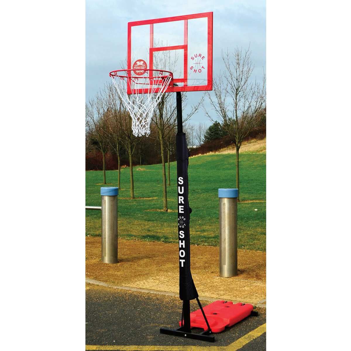 Sure Shot Easi Shot Portable Basketball Unit - Acrylic Backboard