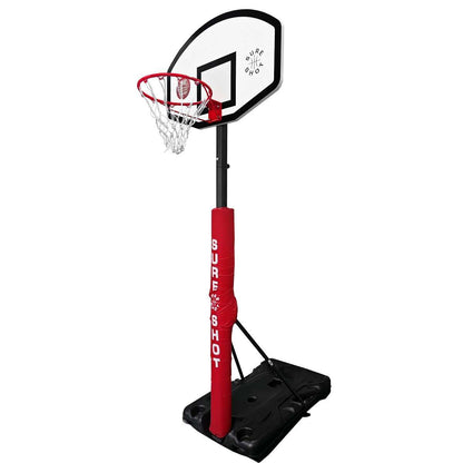 Sure Shot Heavy Duty Portable Basketball Unit with Fan Board