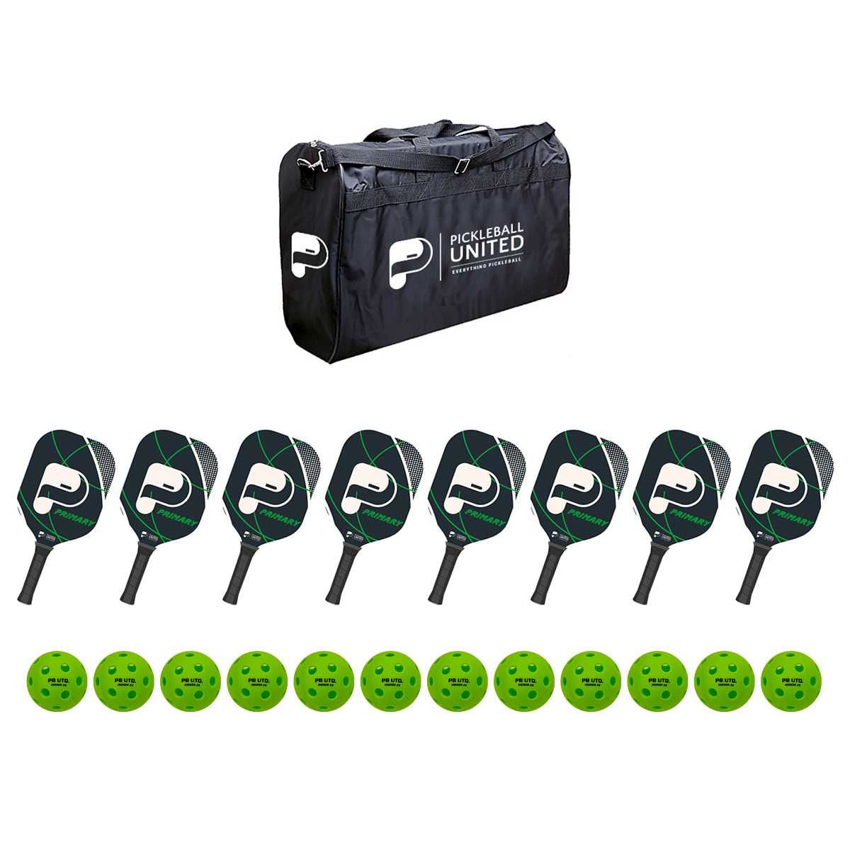 Pickleball United 8 Primary Paddle Education Pack Indoor