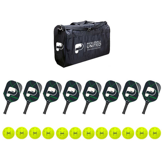 Pickleball United 8 Primary Paddle Education Pack Outdoor