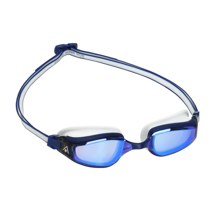 AQUASPHERE FASTLANE GOGGLES BLUE WHITE MIRROR (197600)