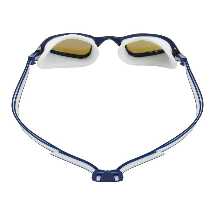AQUASPHERE FASTLANE GOGGLES BLUE WHITE MIRROR (197600)