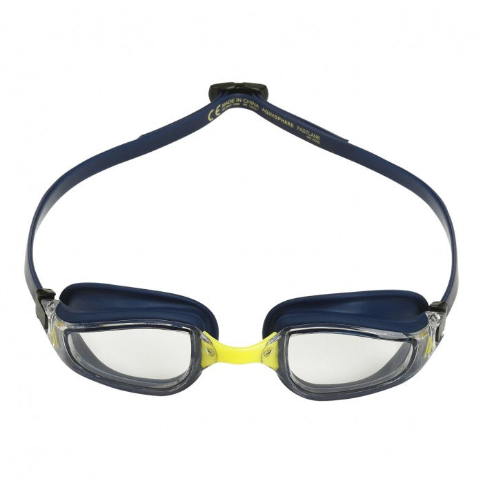 AQUASPHERE FASTLANE NAVY BLUE BRIGHT YELL CLR (197570)