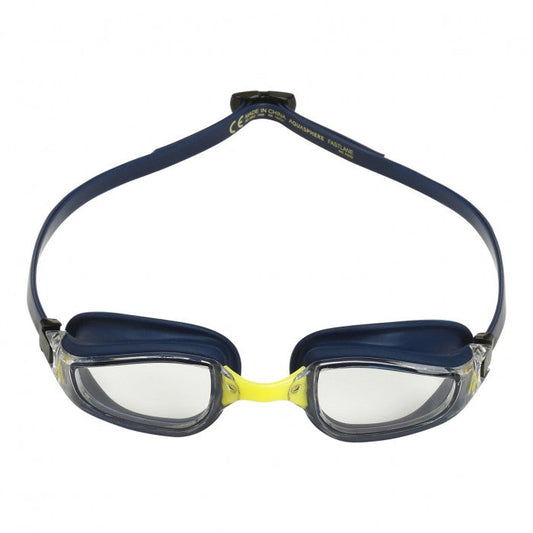 AQUASPHERE FASTLANE NAVY BLUE BRIGHT YELL CLR (197570)