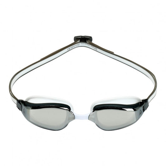 AQUASPHERE FASTLANE WHITE GREY LENS MIRROR SIL (197590)