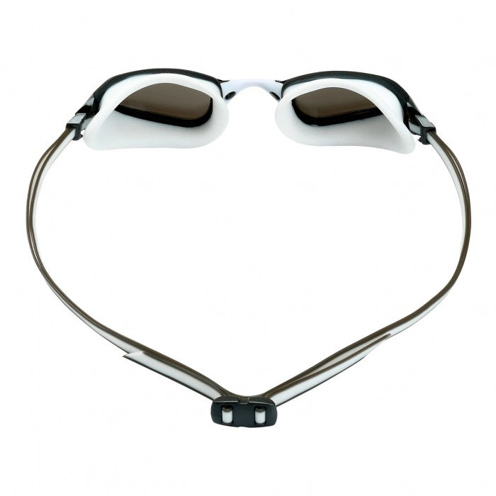 AQUASPHERE FASTLANE WHITE GREY LENS MIRROR SIL (197590)