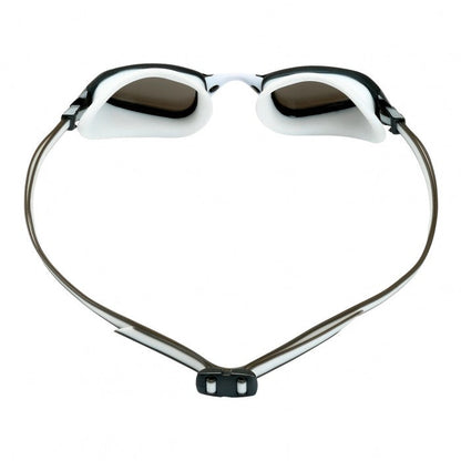 AQUASPHERE FASTLANE WHITE GREY LENS MIRROR SIL (197590)