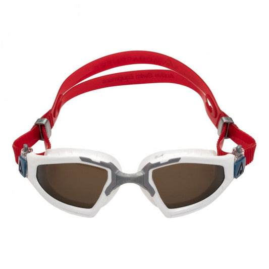 AQUASPHERE KAYENNE GOGGLES PRO WHITE/GREY LENS POLAR(197280)