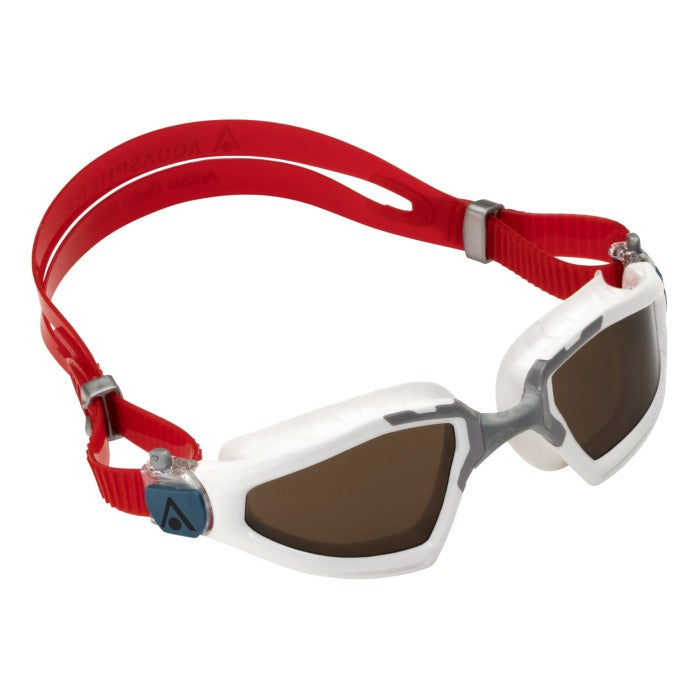 AQUASPHERE KAYENNE GOGGLES PRO WHITE/GREY LENS POLAR(197280)
