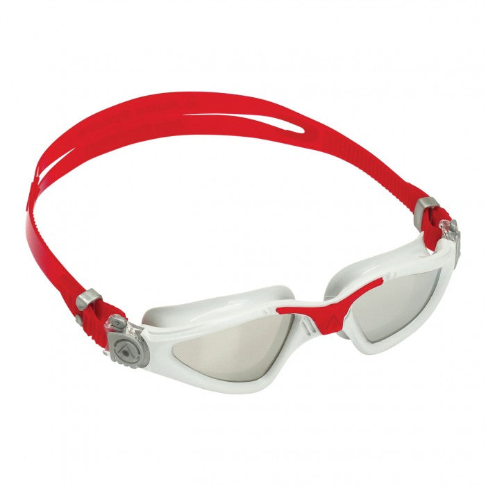 AQUASPHERE KAYENNE GREY RED LENS MIRROR SILVER(197090)