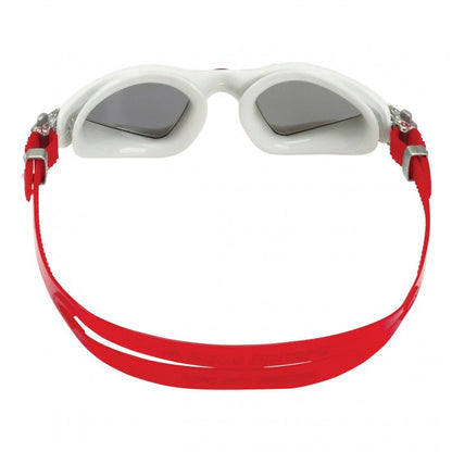 AQUASPHERE KAYENNE GREY RED LENS MIRROR SILVER(197090)