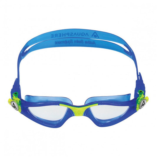 AQUASPHERE KAYENNE JNR BLUE/YELLOW LENS CLEAR(197180)