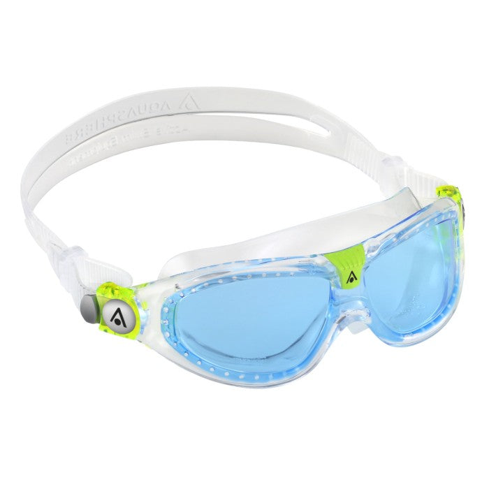 AQUASPHERE SEAL KIDS 2 TRANS/LIME/ LENSES BLUE (197880)