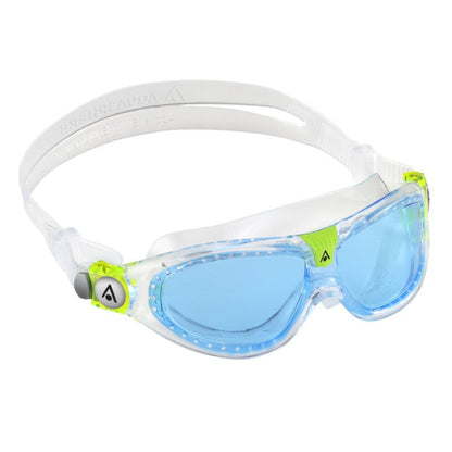 AQUASPHERE SEAL KIDS 2 TRANS/LIME/ LENSES BLUE (197880)