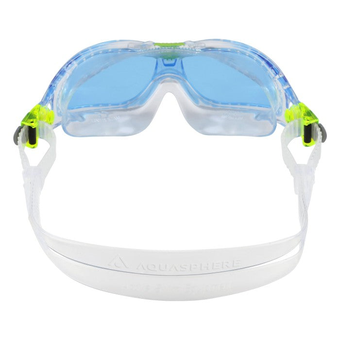 AQUASPHERE SEAL KIDS 2 TRANS/LIME/ LENSES BLUE (197880)