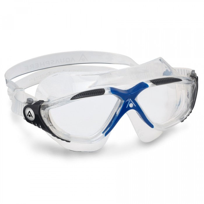 AQUASPHERE VISTA MASK CLEAR/GREY/CLEAR LENS (197.640)