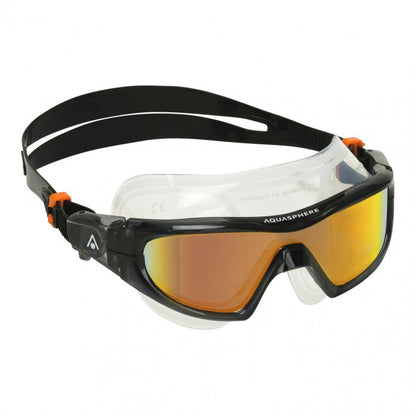 AQUASPHERE VISTA PRO D.GREY/BLACK LENS M.ORA(197860)