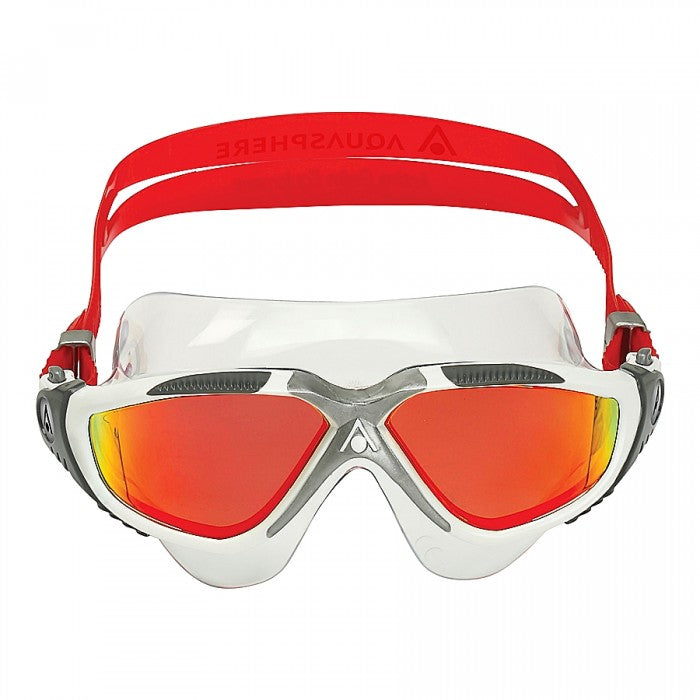 AQUASPHERE VISTA A WHITE/SILVER/LENS MIRROR RED