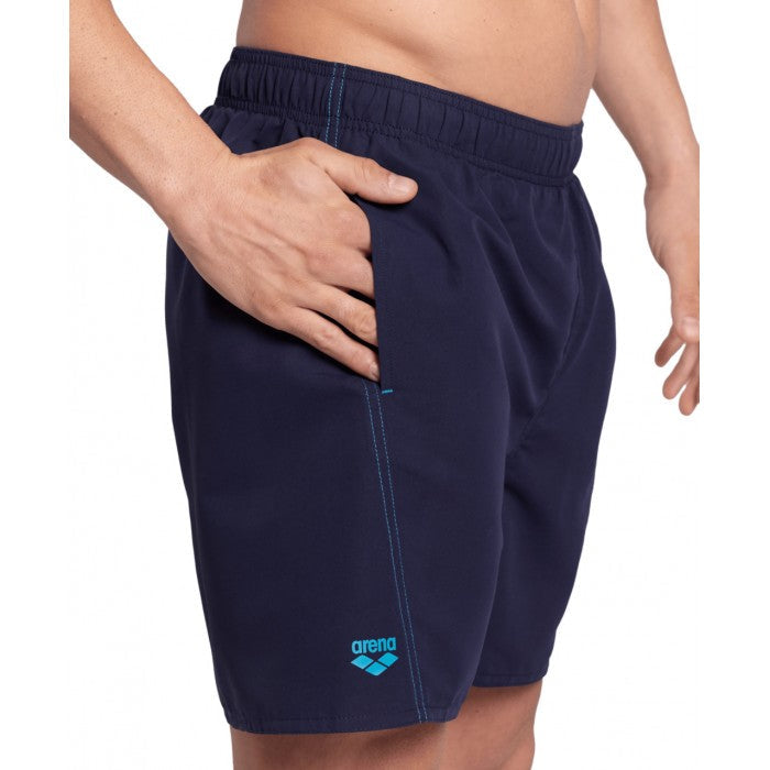 ARENA MENS FUNDAMENTAL SHORT NAVY/TURQUOISE