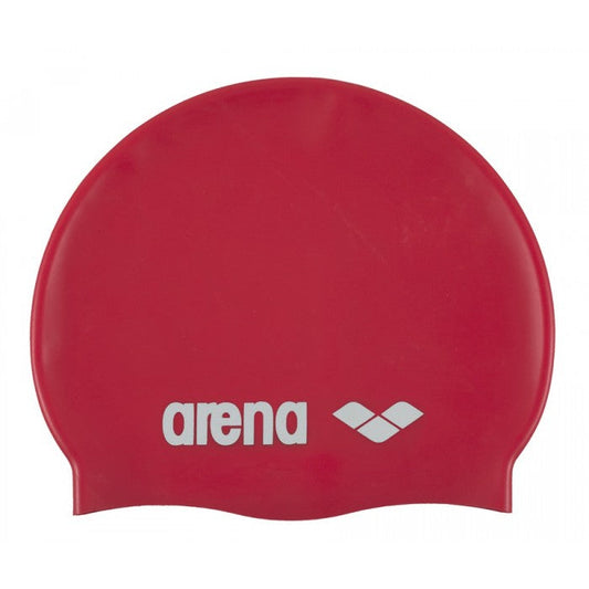 ARENA SWIM CLASSIC SILICONE CAP JUNIOR - RED