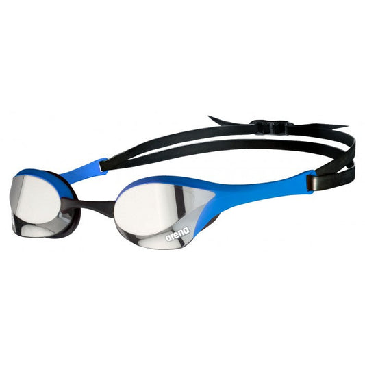 ARENA SWIM GOGGLES COBRA ULTRA SWIPE MIRROR - SILVER/BLUE