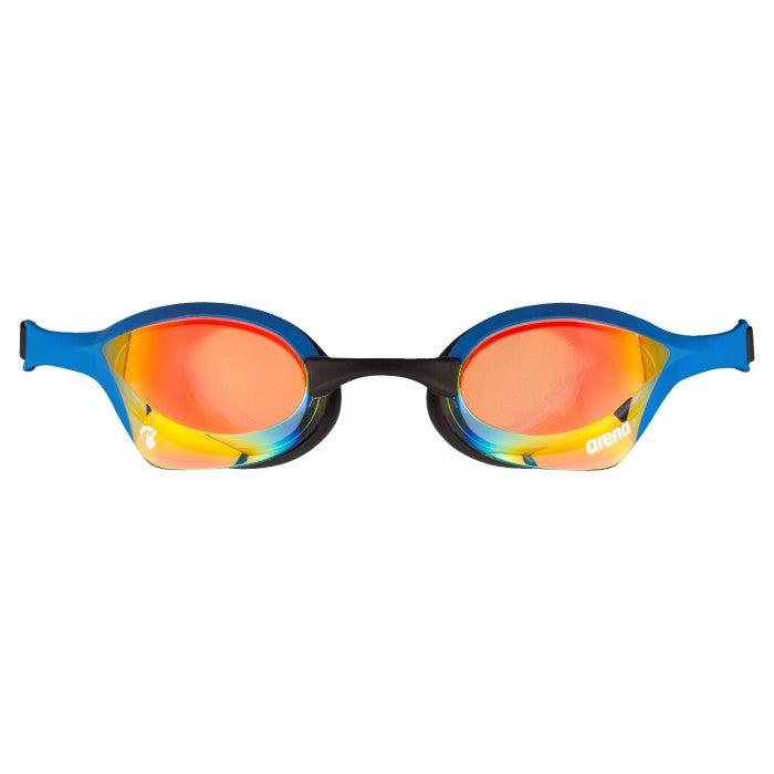 ARENA SWIM GOGGLES COBRA ULTRA SWIPE MIRROR-YELL/COPPER/BLUE