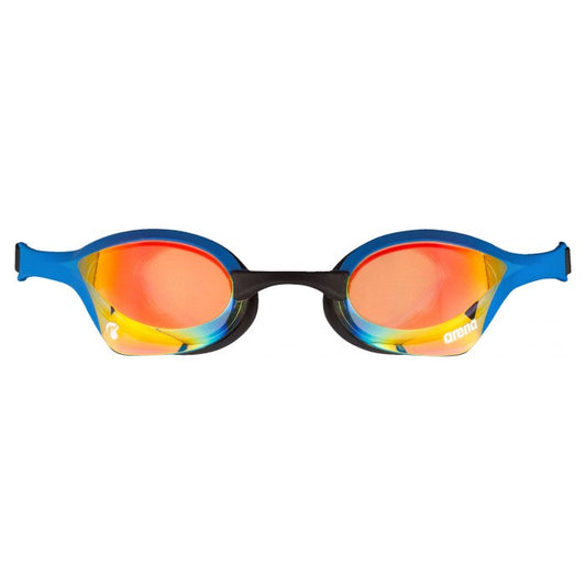 ARENA SWIM GOGGLES COBRA ULTRA SWIPE MIRROR-YELL/COPPER/BLUE