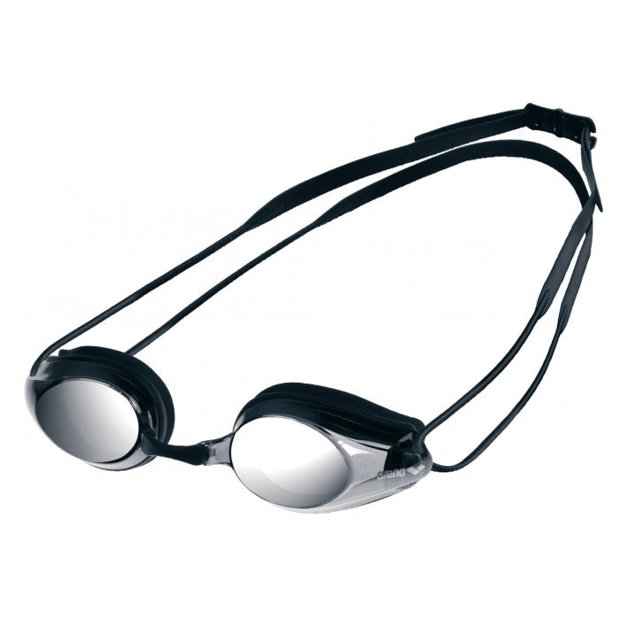ARENA SWIM GOGGLES TRACKS MIRROR SENIOR-BLACK/SMOKE/BLACK