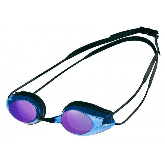 ARENA SWIM GOGGLES TRACKS MIRROR SENIOR -BLACK/BLUE/MULTI
