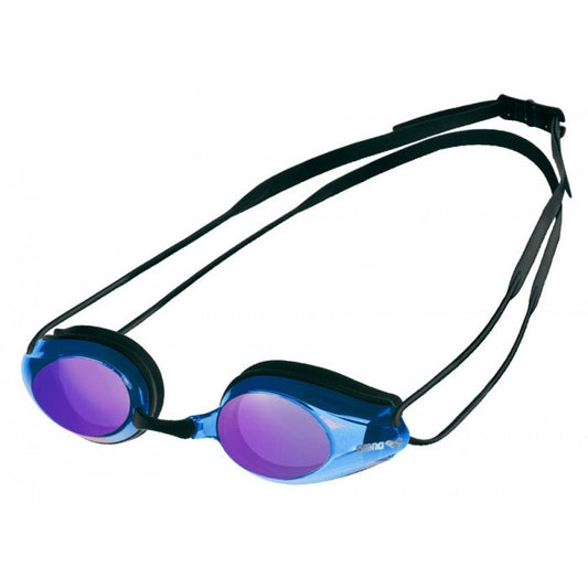ARENA SWIM GOGGLES TRACKS MIRROR SENIOR -BLACK/BLUE/MULTI