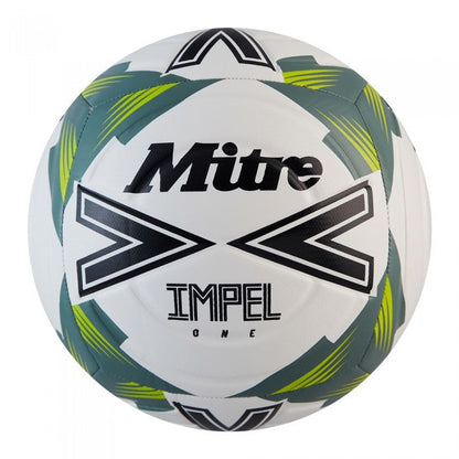MITRE IMPEL ONE FOOTBALL WHITE /BLACK/ GREEN