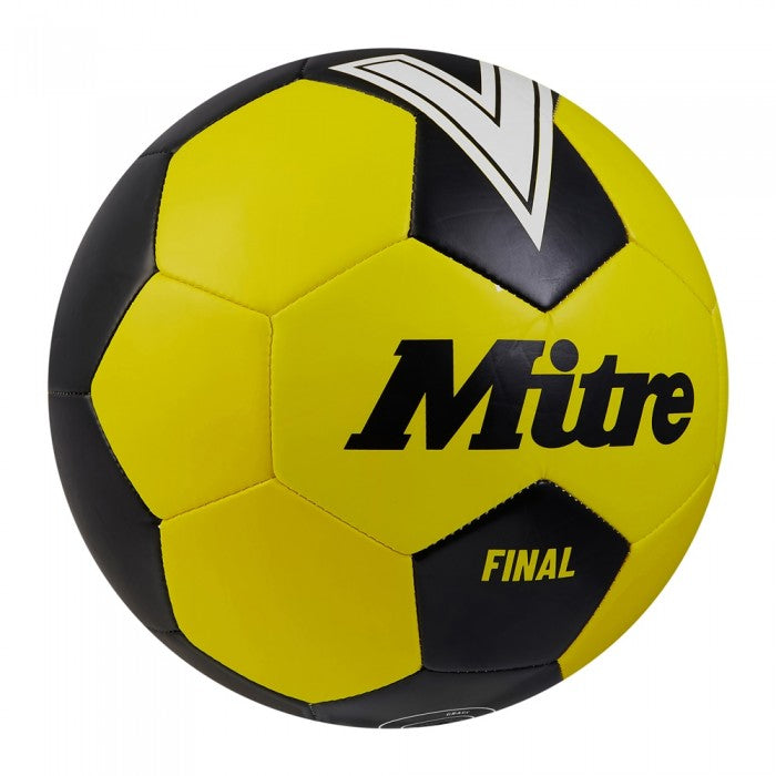 MITRE FINAL FOOTBALL YELLOW / BLACK - SIZE 5