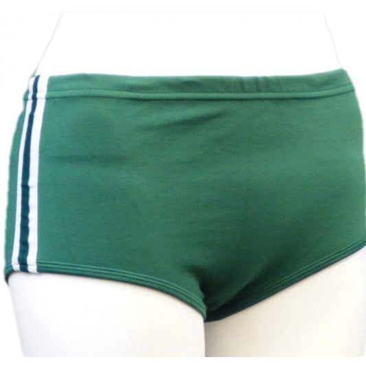 ATHLETIC BRIEFS GREEN/WHT