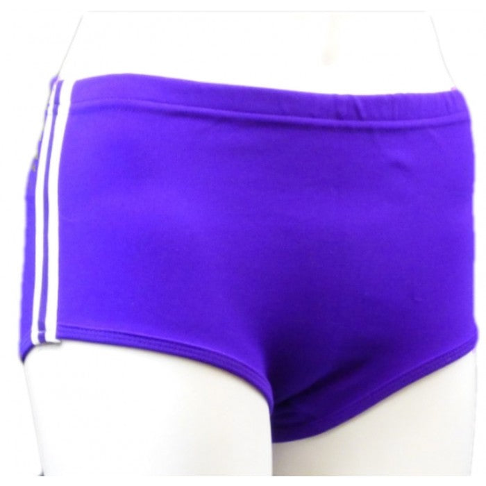 ATHLETIC BRIEFS PURPLE/WHT