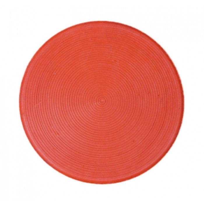RUBBER CROWN GREEN BOWLS MAT 5½'' - RED