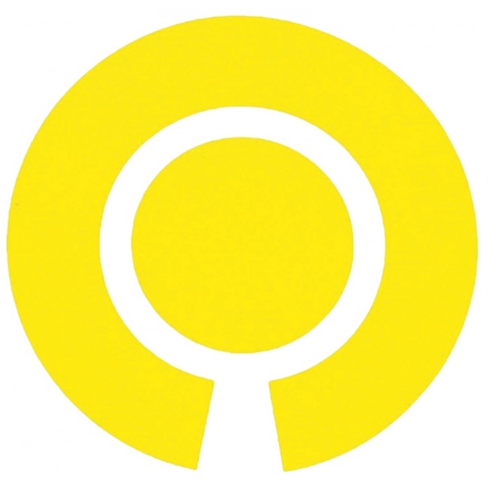 BOWLS MARKER LABELS (SET OF 4) - YELLOW