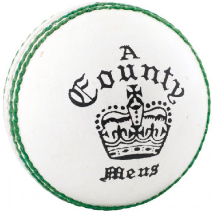 READERS CRICKET BALL COUNTY CROWN WHITE