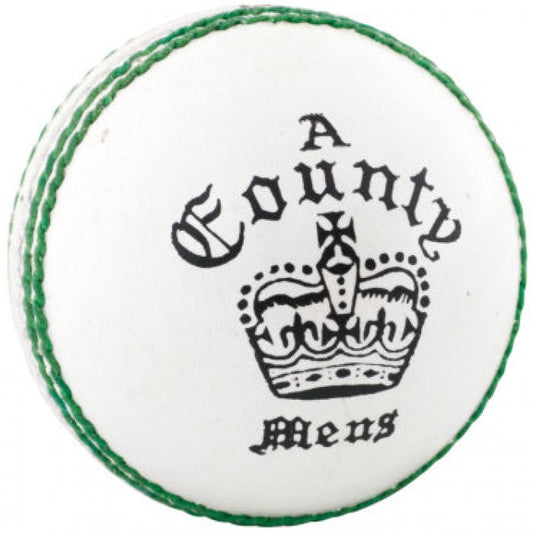 READERS CRICKET BALL COUNTY CROWN WHITE