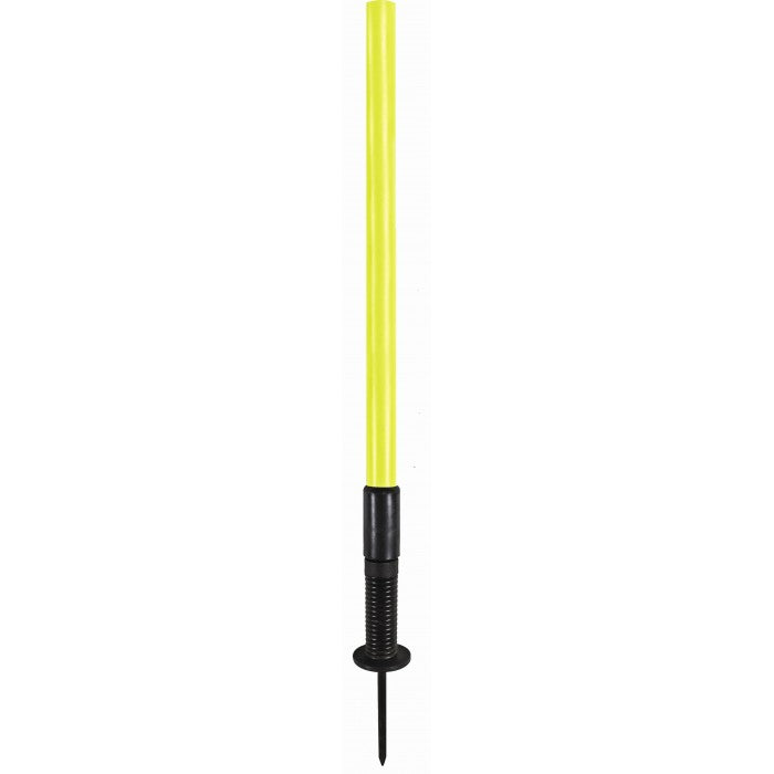 CORNER POLE WITH SPRING - YELLOW