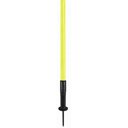 CORNER POLE WITH SPRING - YELLOW