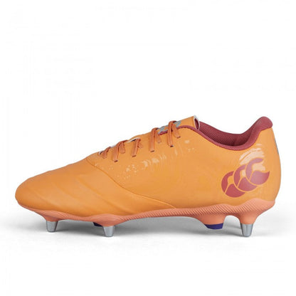 CANTERBURY PHOENIX GENESIS TEAM SG BOOT ORANGE/YELLOW