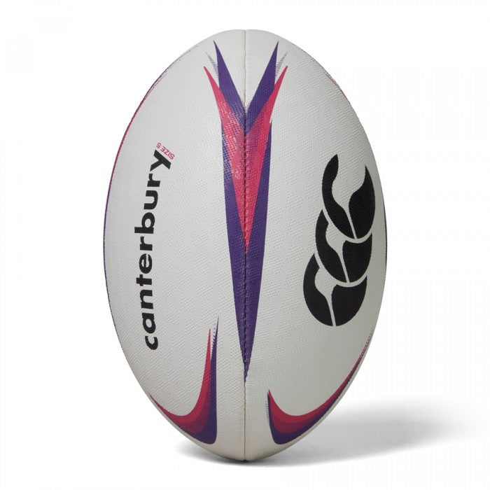 CANTERBURY MENTRE RUGBY BALL XU WHITE/VIOLET