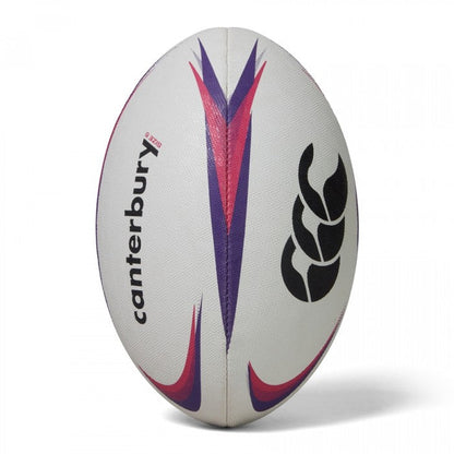CANTERBURY MENTRE RUGBY BALL XU WHITE/VIOLET
