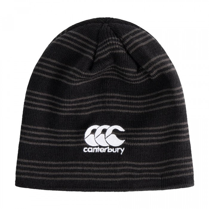 CANTERBURY BEANIE BLACK/WHITE